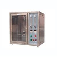 ISO3582 เครื่องทดสอบการเผาไหม้แนวตั้งแนวราบสําหรับฟองเพื่อประเมินคุณสมบัติการเผาไหม้