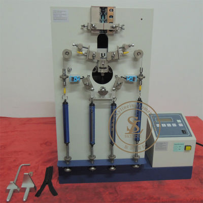 อุปกรณ์ทดสอบรองเท้ามืออาชีพ BS3084 Zipper Reciprocating Fatigue Tester