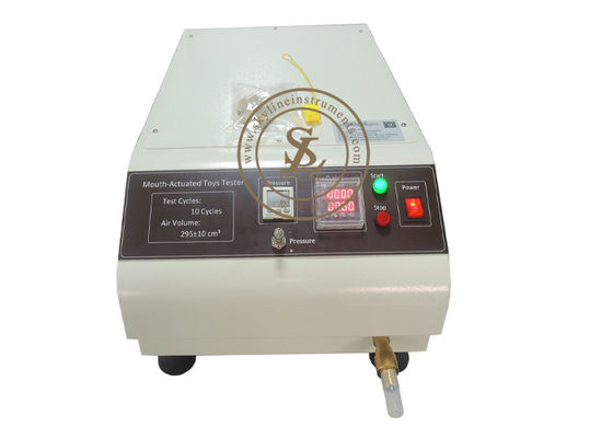 ISO 8124-1 อุปกรณ์การทดสอบห้องปฏิบัติการ 13.8 kPa เครื่องทดสอบความทนทานที่ทํางานด้วยปาก