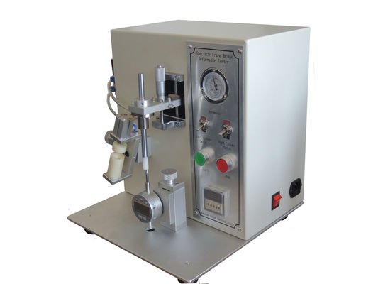 เครื่องทดสอบกรอบแว่นตา ISO 12870 เครื่องทดสอบการบิดรูปสะพานกรอบแว่นตา