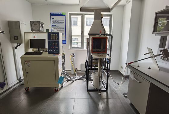 ASTM E906 FAA ห้องเผาไหม้สําหรับวัสดุเครื่องบิน