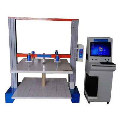 เครื่องทดสอบการดันกล่อง 70KN PLC / การควบคุมคอมพิวเตอร์
