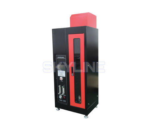 IEC 60332-1-1 1 KW เครื่องทดสอบเพลิงแนวตั้งสําหรับสายและสายเคเบิลแบบโดดเดี่ยว